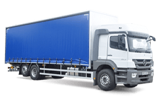 Van Hire Carrickfergus - 26 Tonne Curtain Side Truck - Truck hire Carrickfergus